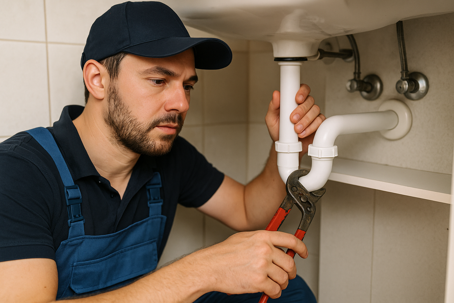 Plombier à Dreux en intervention