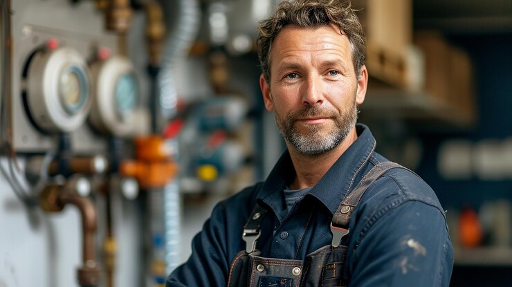 Plombier à Paris 15ᵉ en intervention